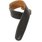 Levy's M4GF-BLK Garment Leather Padded Bass Guitar Strap Black